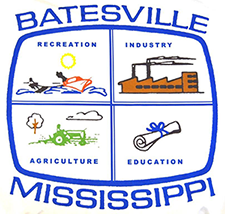 Old logo - Batesville, Mississippi - Recreation, Industry, Agriculture, Education